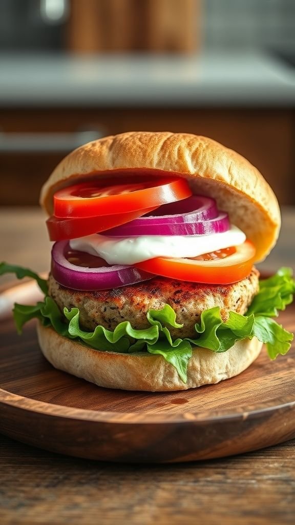 Classic Healthy Turkey Burger