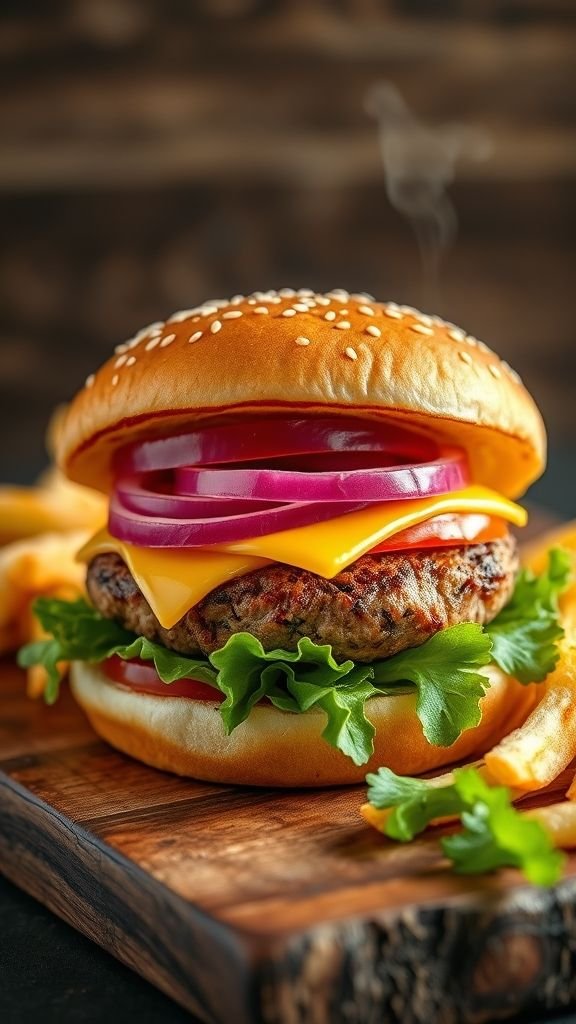 Classic Juicy Turkey Burger