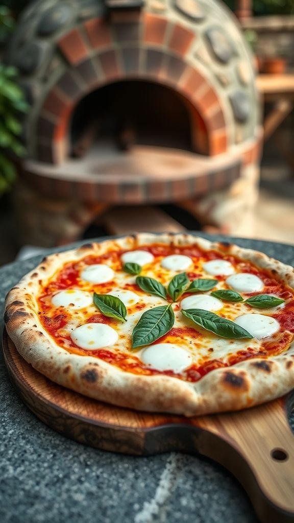 Classic Neapolitan Margherita Pizza
