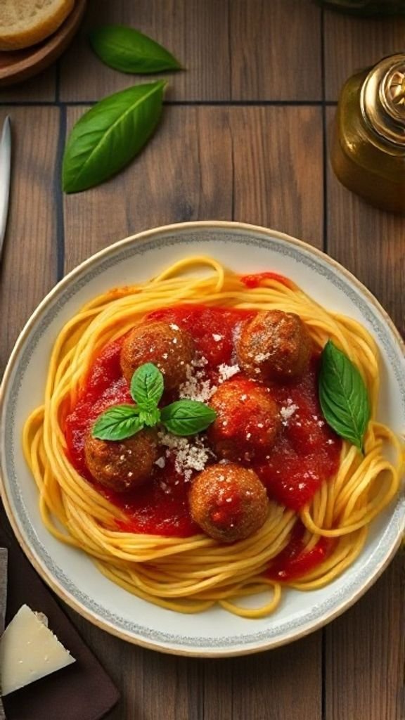 Classic Spaghetti and Meatballs
