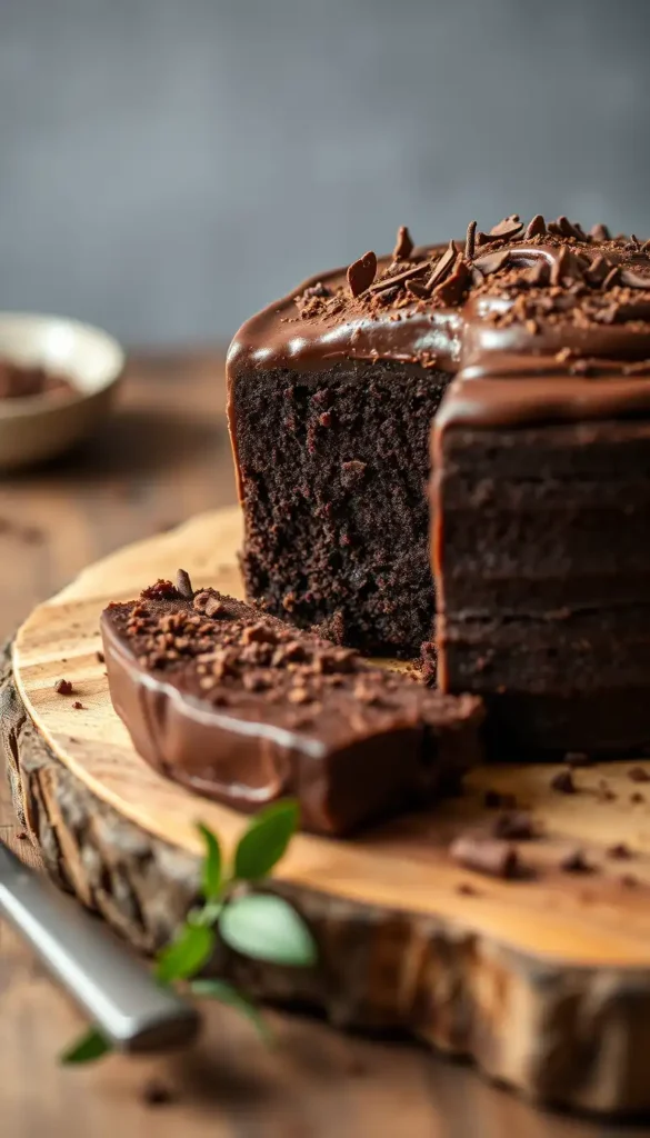 Classic Vegan Chocolate Cake