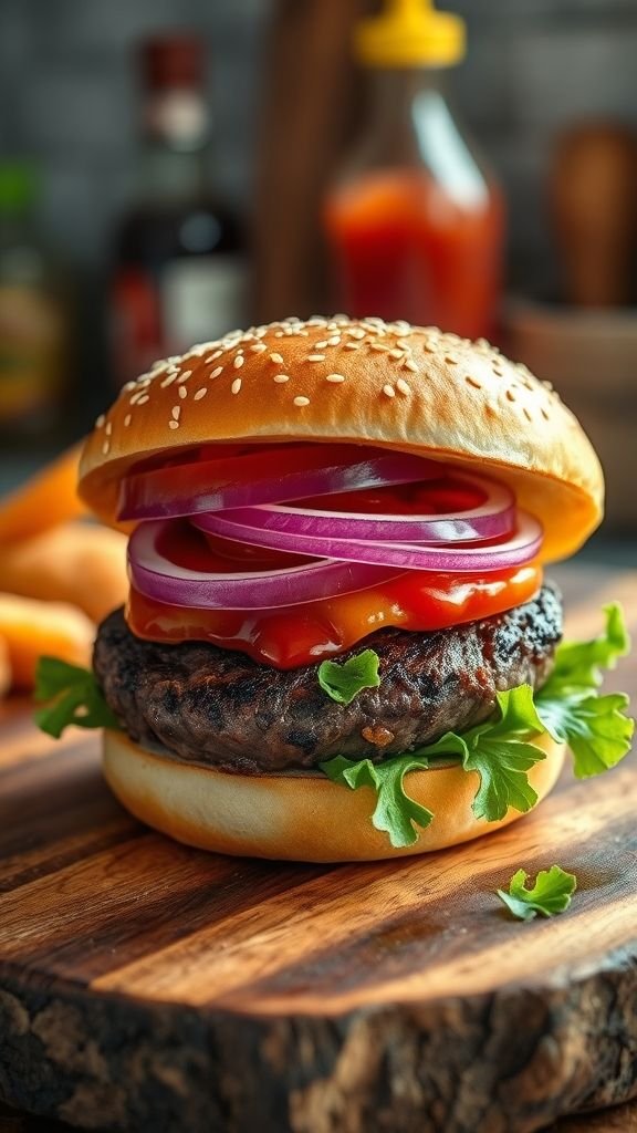Classic Venison Burger Recipe