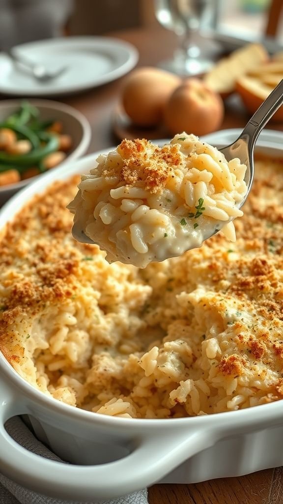 Creamy Chicken and Rice Casserole
