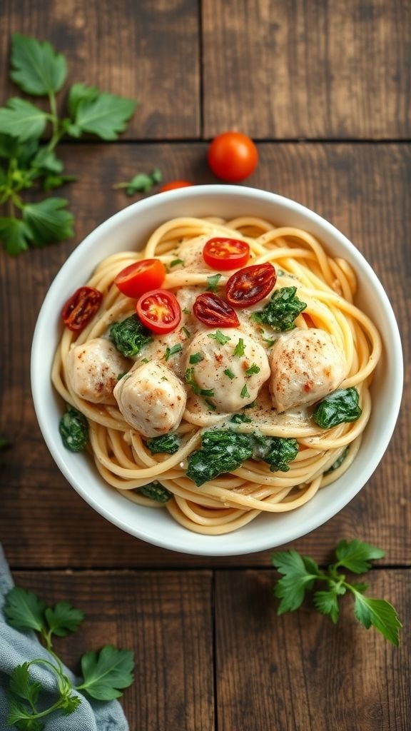 Creamy Tuscan Chicken Pasta