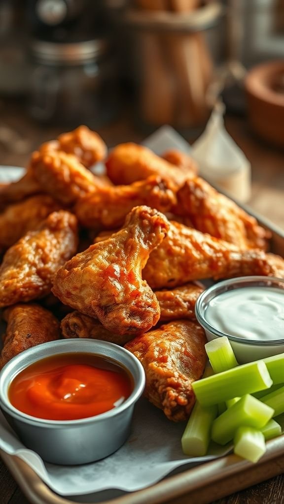Crispy Baked Chicken Wings