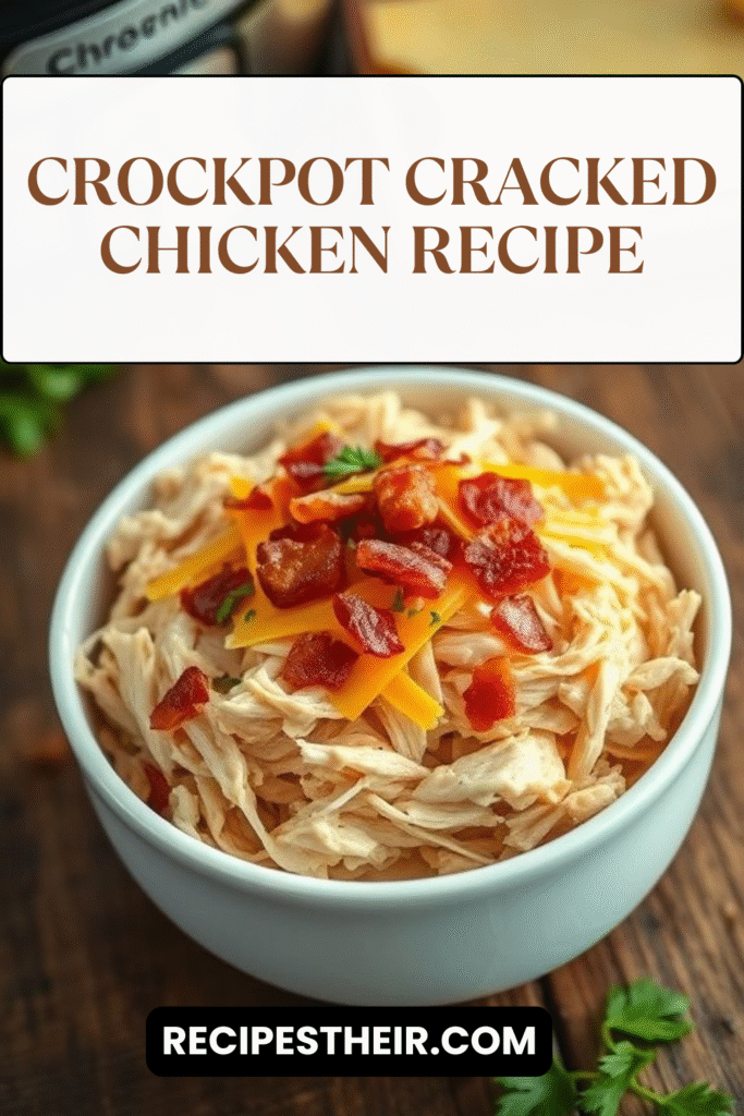 Crockpot Cracked Chicken Recipe