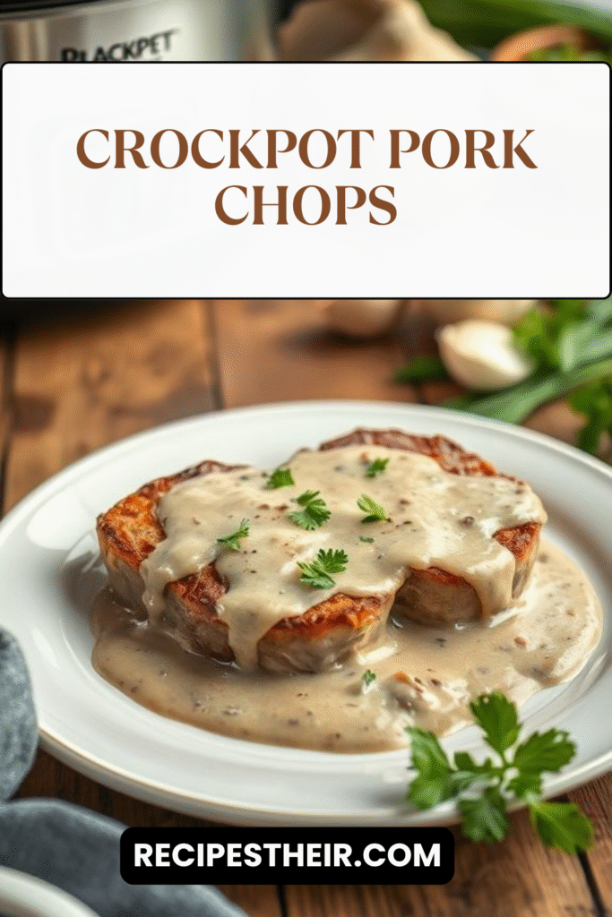 Crockpot Pork Chops