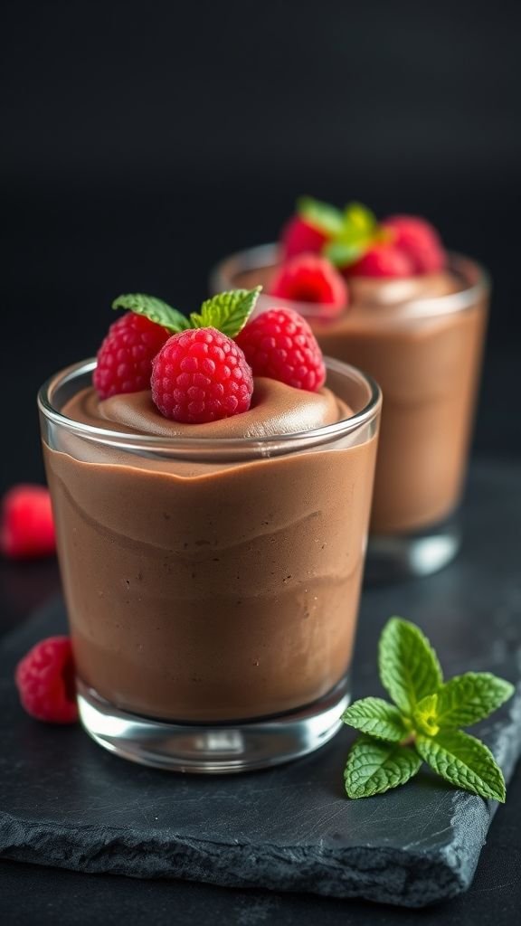 Decadent Vegan Chocolate Mousse