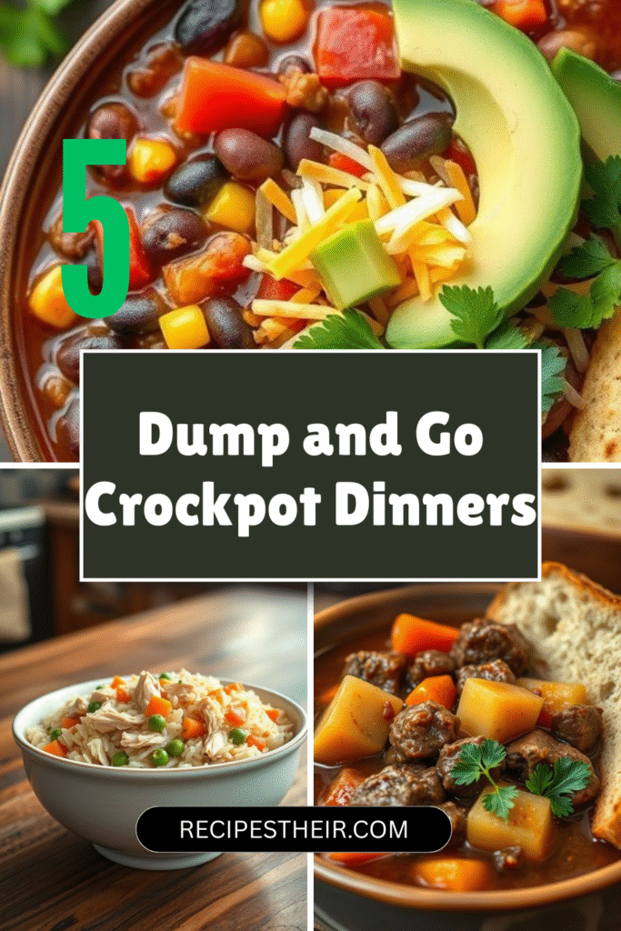 Dump and Go Crockpot Dinners