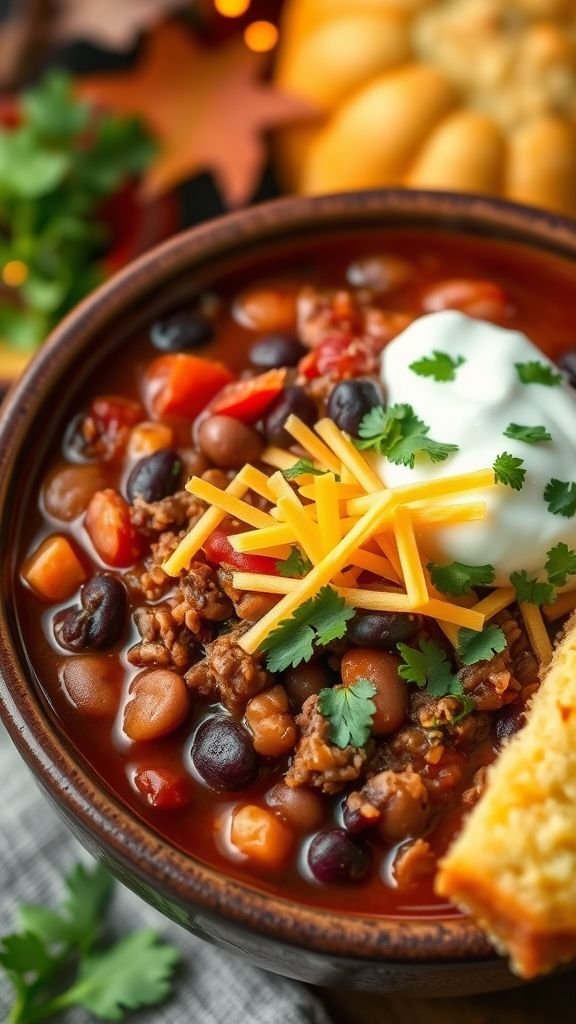 Easy Ground Beef Chili