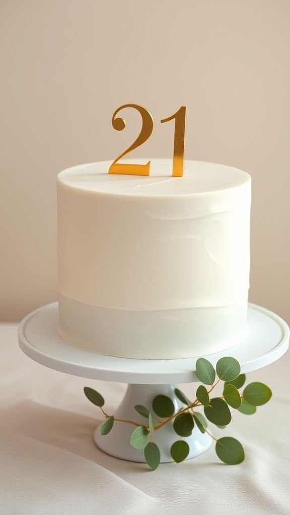 Elegant Minimalist Cake – Chic and Sophisticated