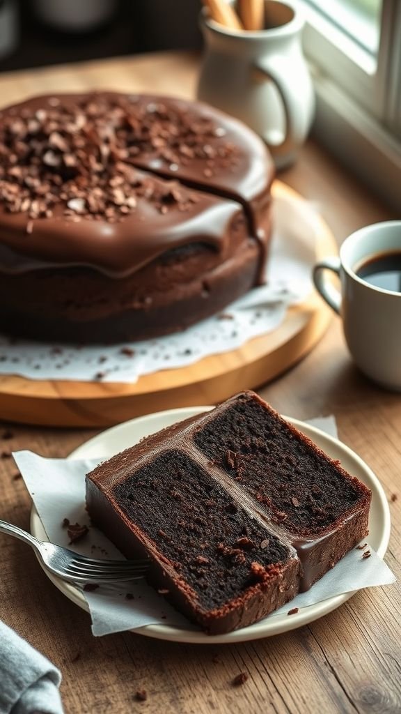 Gluten Free Chocolate Fudge Cake
