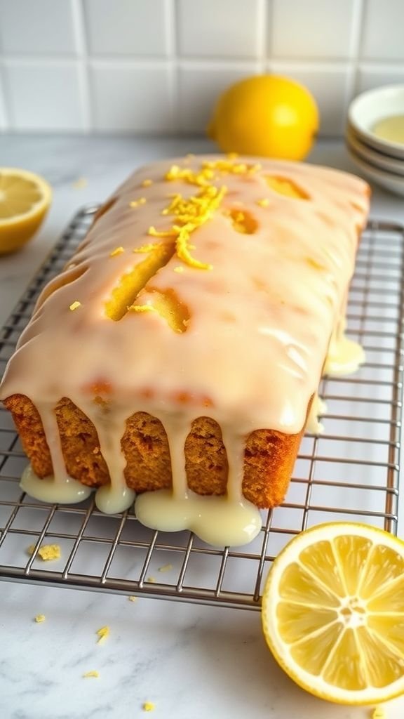 Gluten Free Lemon Drizzle Cake