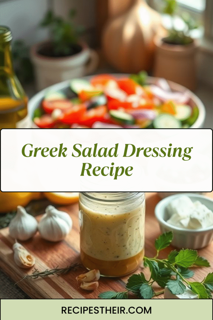 Greek Salad Dressing Recipe
