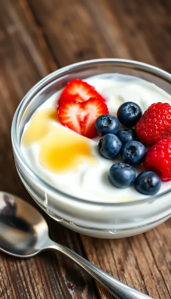 Greek Yogurt with Berries