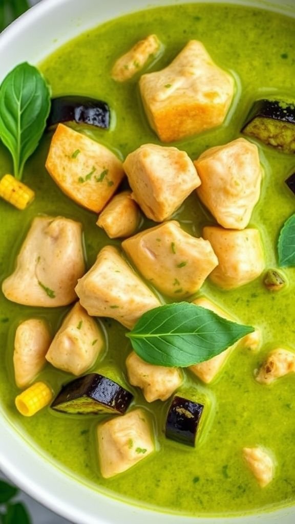 Green Thai Curry Chicken