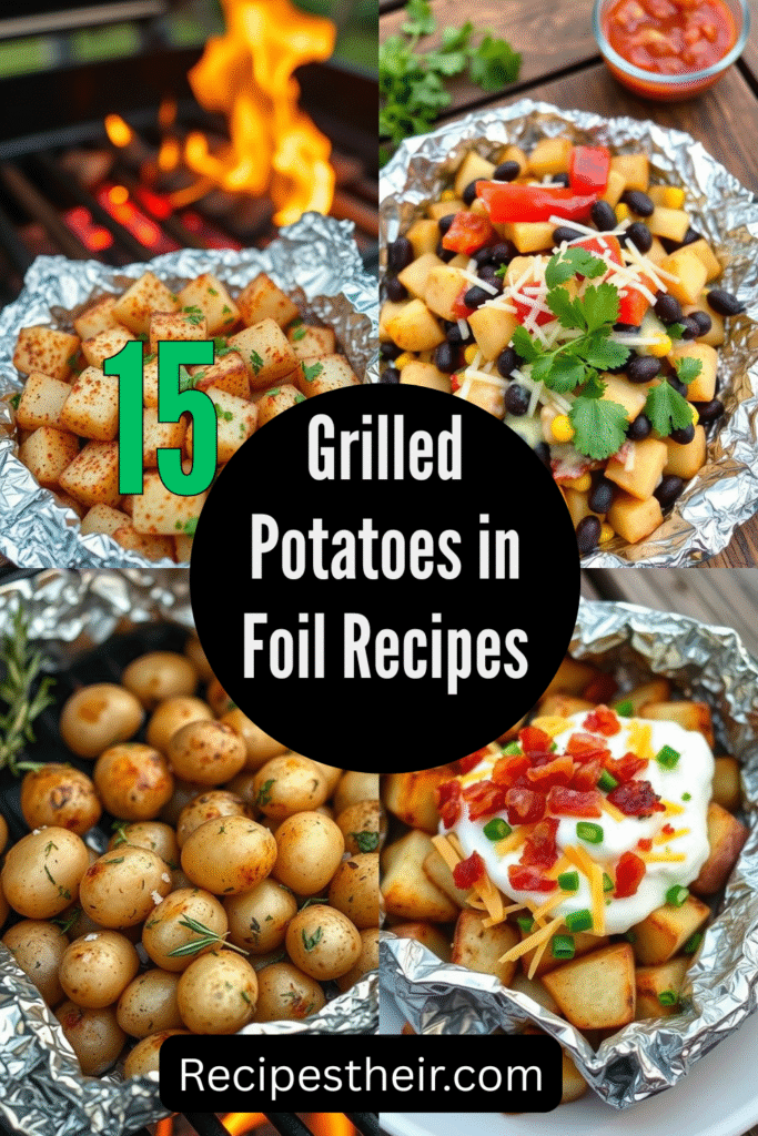 Grilled Potatoes in Foil Recipes
