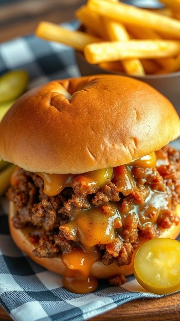Ground Beef Sloppy Joes