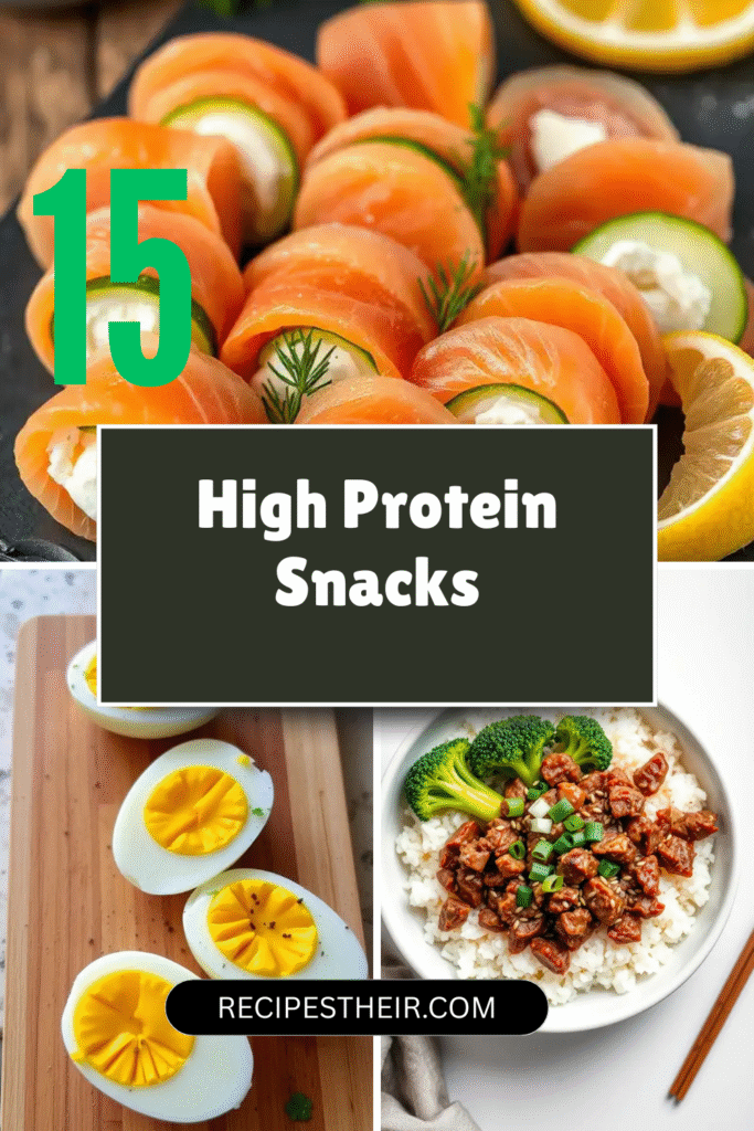 High Protein Snacks
