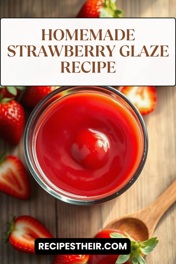 Homemade Strawberry Glaze Recipe