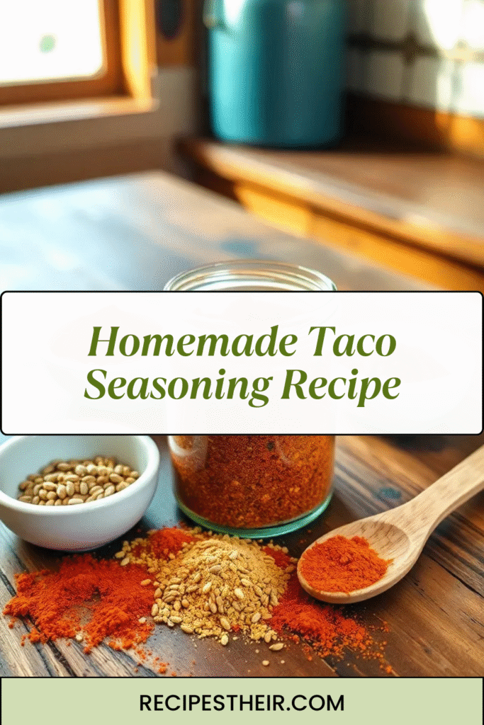 Homemade Taco Seasoning Recipe