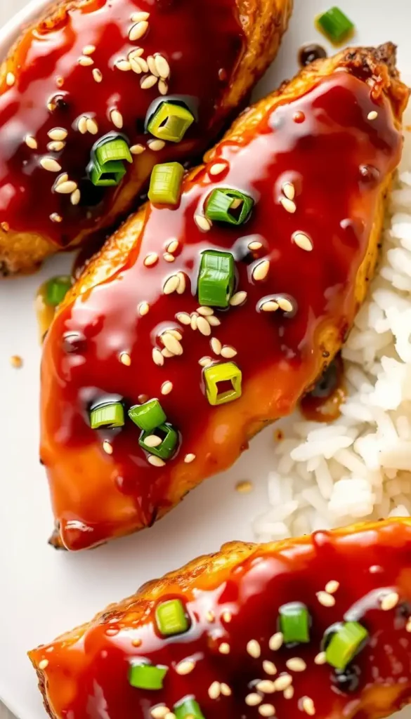 Honey Soy Glazed Chicken Breasts