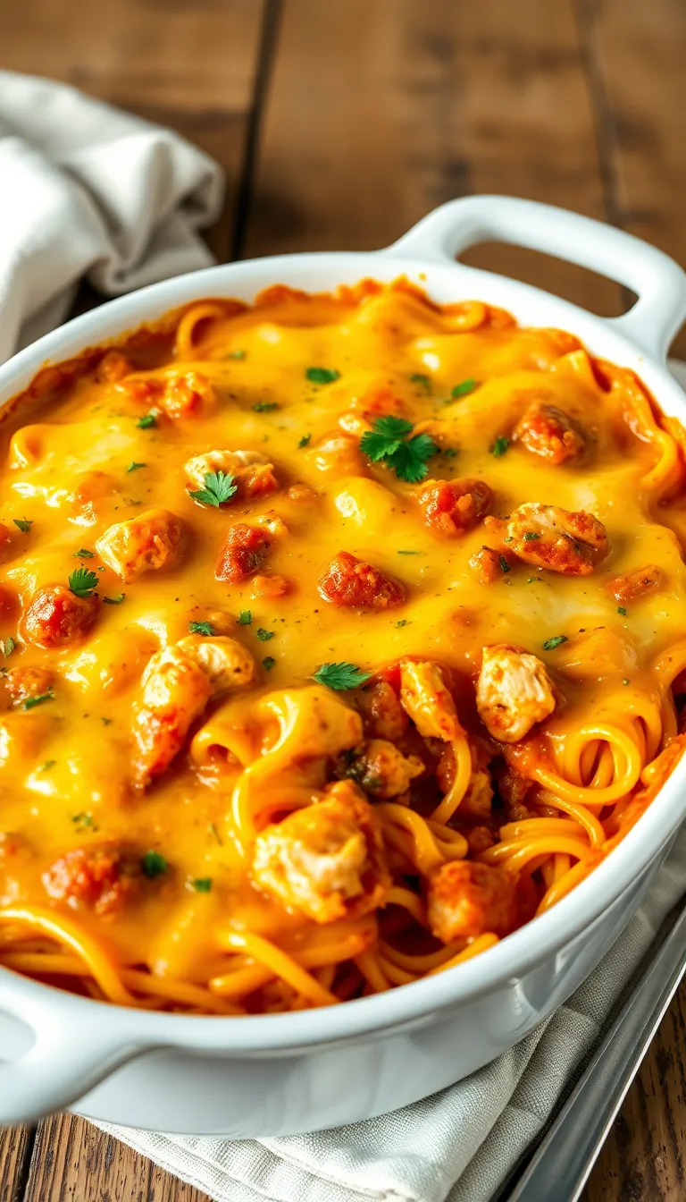 Rotel Chicken Spaghetti: A Creamy, Cheesy Southern Comfort Classic
