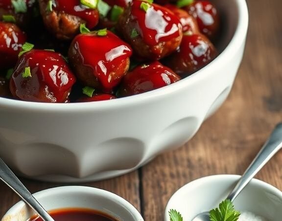 Amylu Cranberry Jalapeno Meatballs Recipe – The Perfect Sweet & Spicy Appetizer