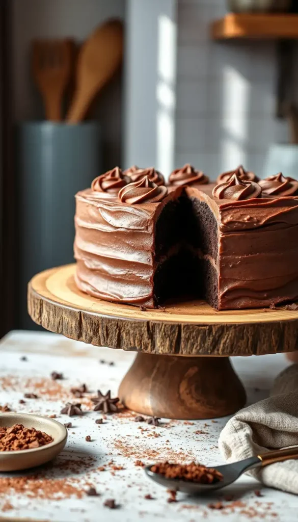Ingredients for Super Moist Chocolate Cake