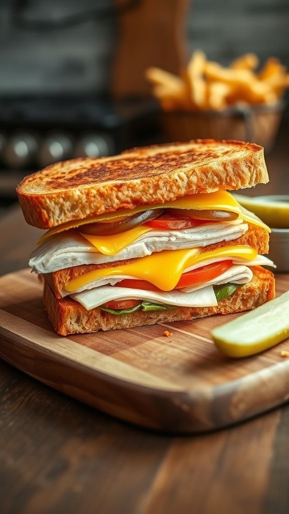 The Best Turkey Melt Recipe – A Comforting, Cheesy Sandwich You’ll Love