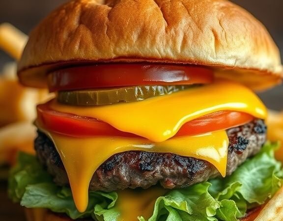 Ultimate Cheese Burger Recipe: Juicy, Flavorful, and Easy to Make