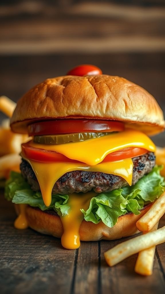 Ultimate Cheese Burger Recipe: Juicy, Flavorful, and Easy to Make