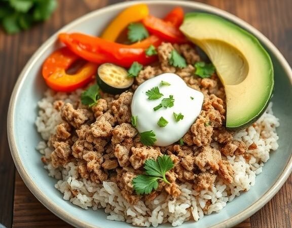 Ground Turkey Bowl: A Healthy, Protein-Packed Meal You’ll Love