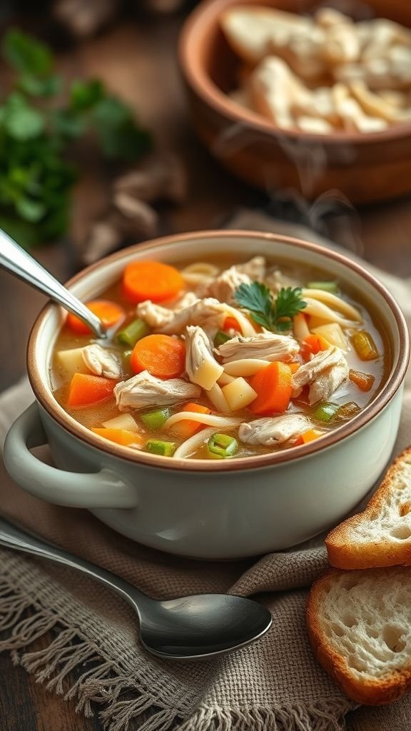 Instant Pot Chicken Noodle Soup