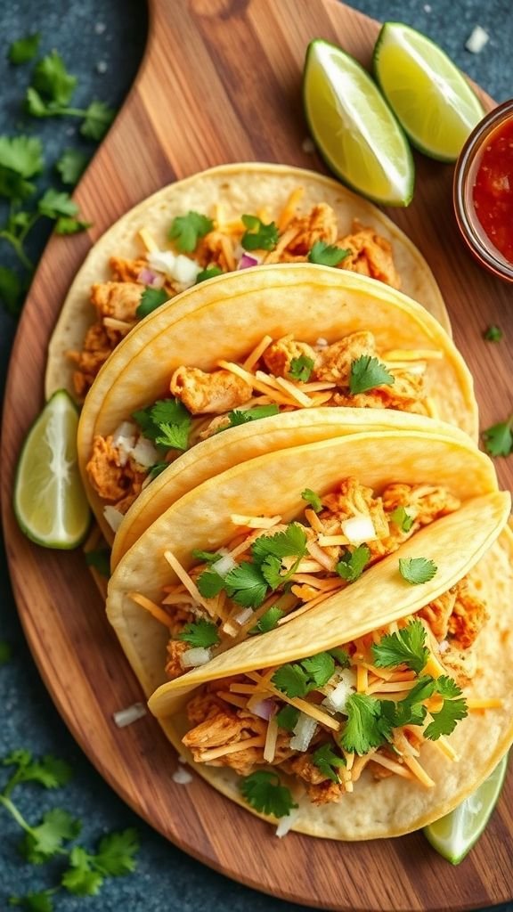 Instant Pot Chicken Tacos
