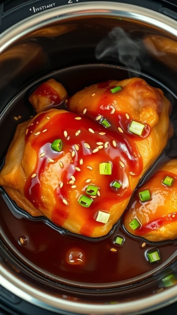 Instant Pot Honey Garlic Chicken