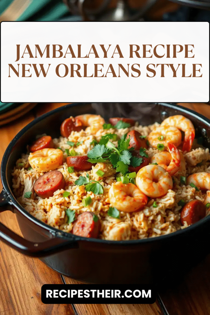 Jambalaya Recipe New Orleans Style