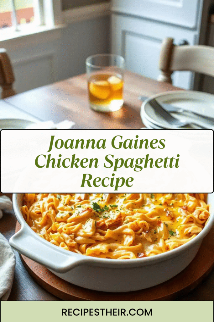 Joanna Gaines Chicken Spaghetti Recipe