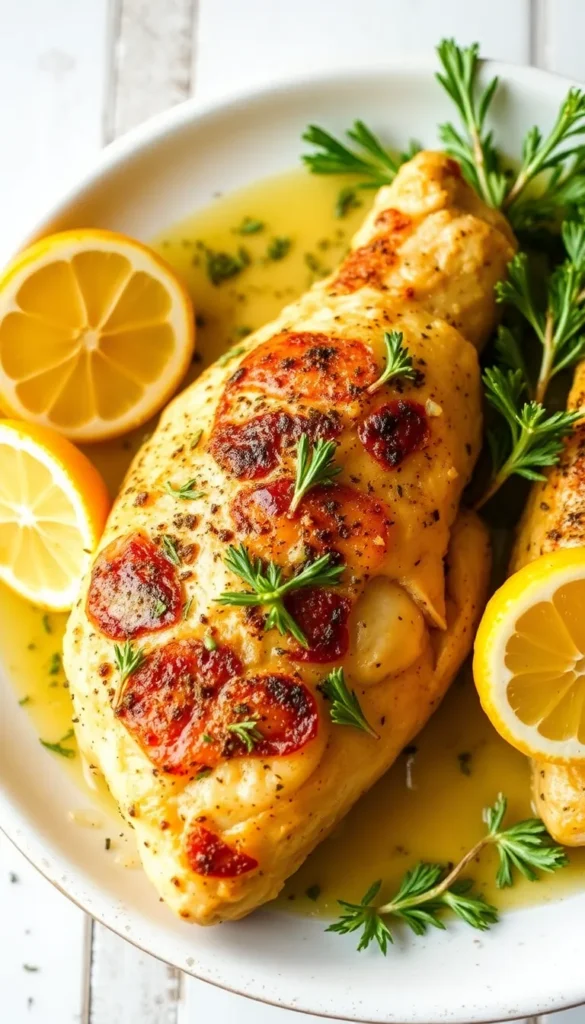 Lemon Herb Baked Chicken