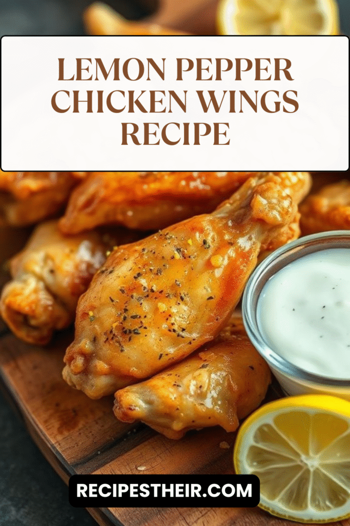 Lemon Pepper Chicken Wings Recipe