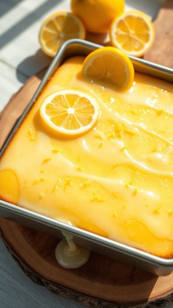 Lemon Sheet Cake