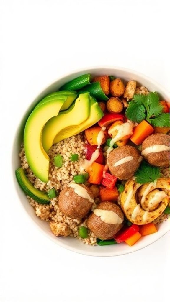Meatball Buddha Bowls