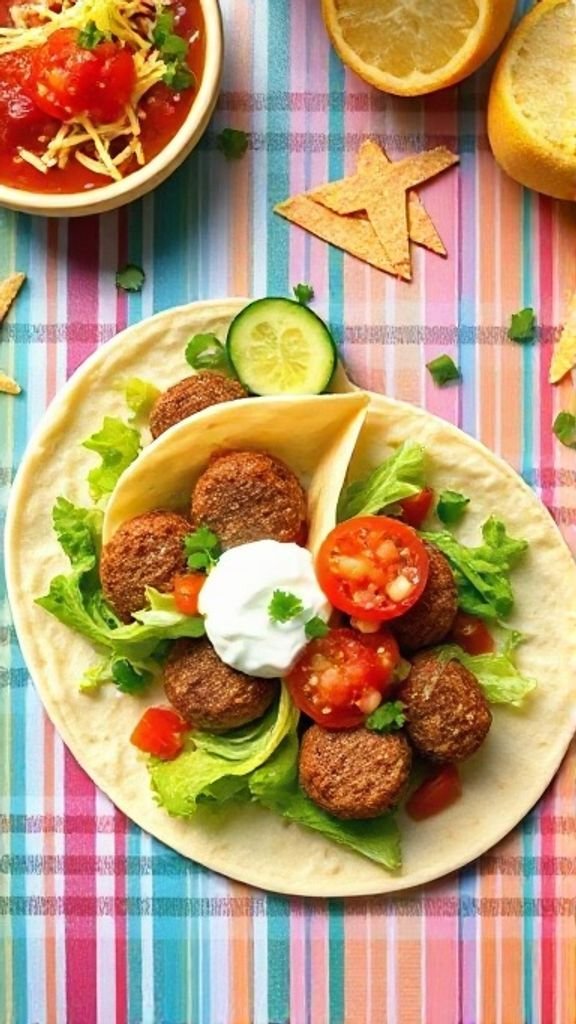 Meatball Tacos