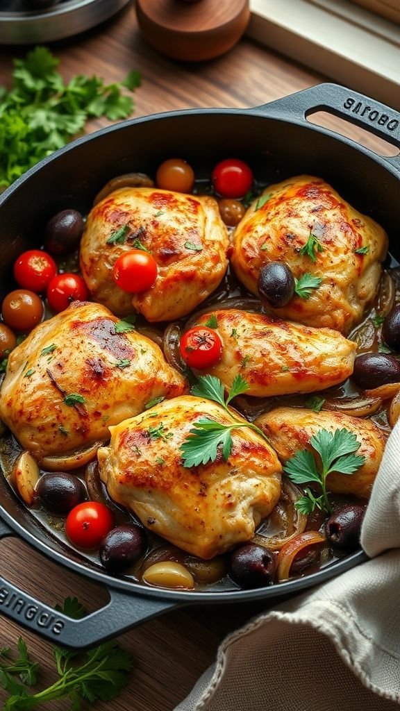 5 Mediterranean Chicken Recipes: Healthy, Flavorful, and Easy to Make