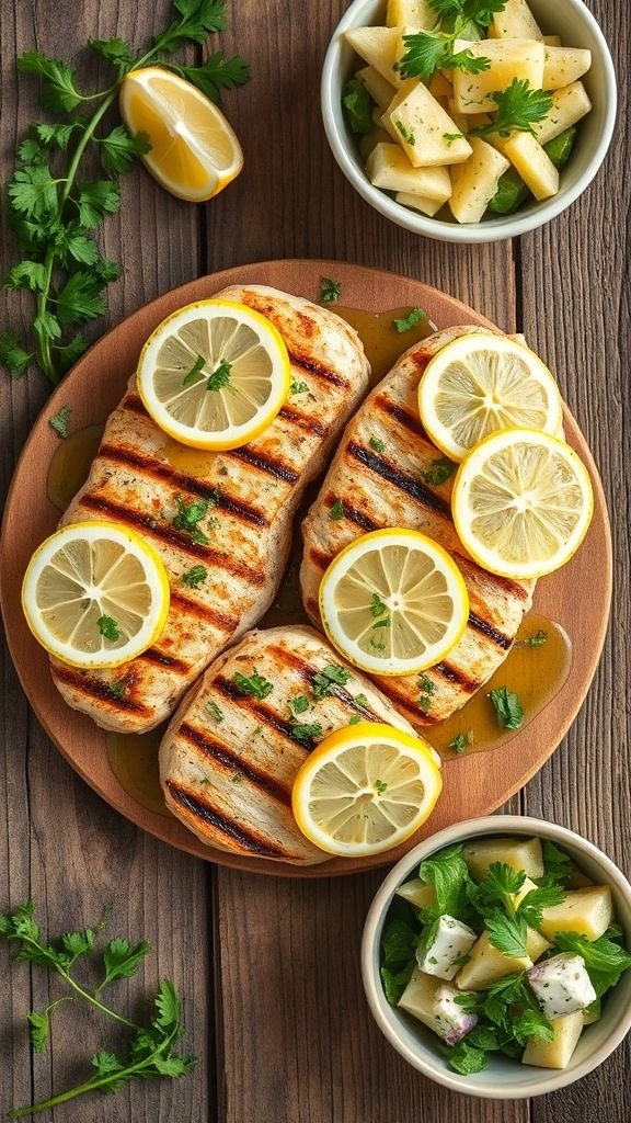 Mediterranean Lemon Herb Chicken
