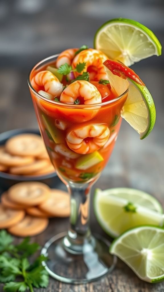Mexican Shrimp Cocktail (Cóctel de Camarón)