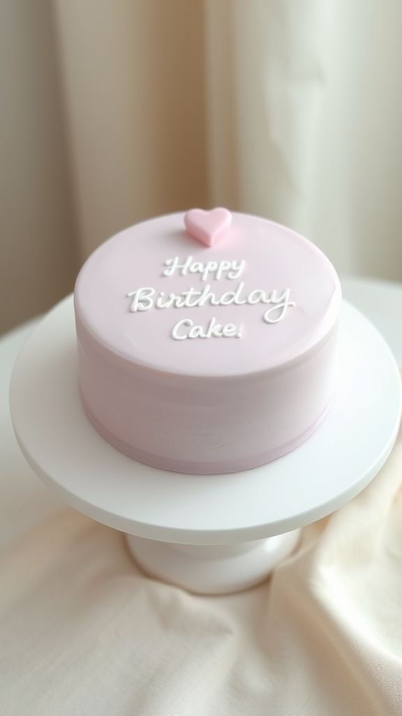 Minimalist Korean-Style Cakes