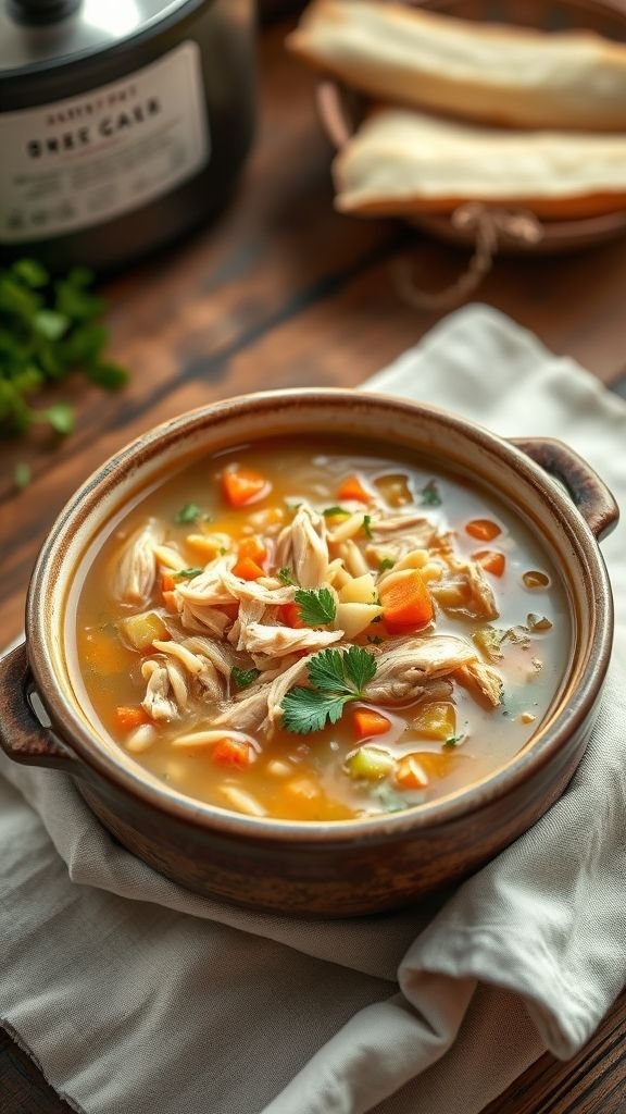 One-Pot Chicken Orzo Soup