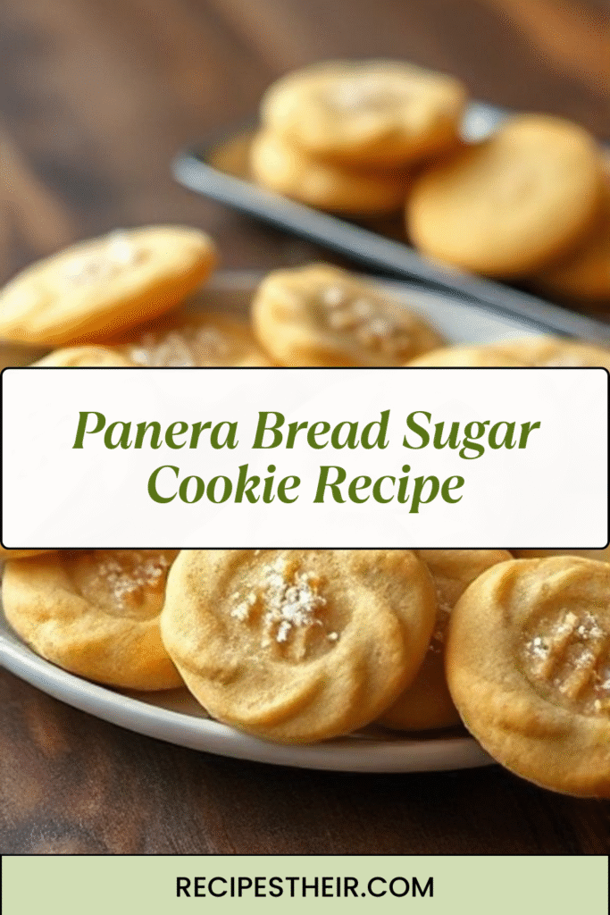 Panera Bread Sugar Cookie Recipe