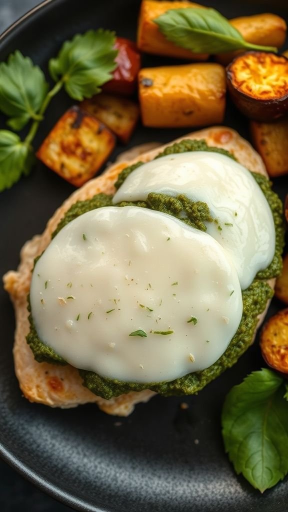 Pesto Baked Chicken Breast